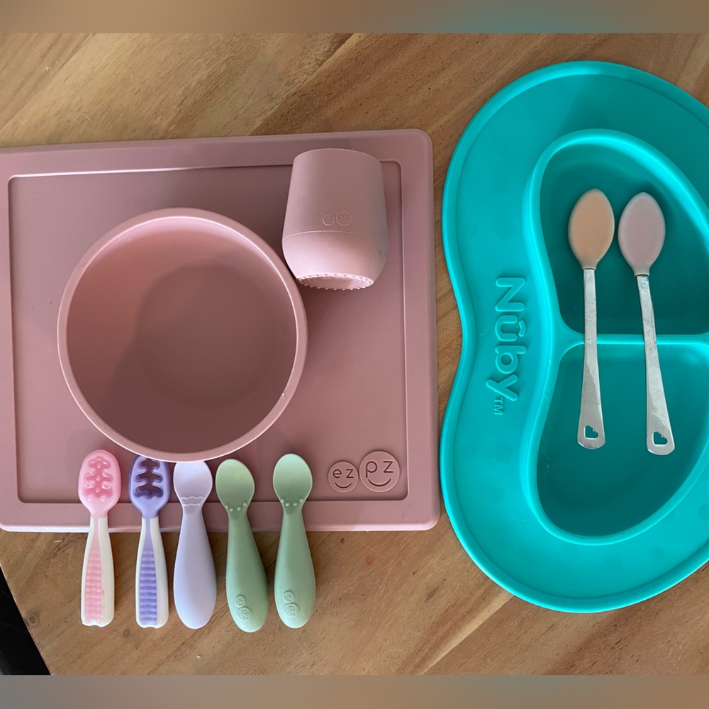 Baby feeding bundle - EZ PZ, Num Num